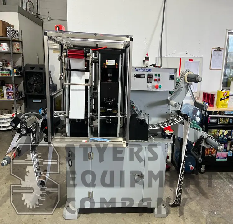 Used 2010 NEWFOIL 2500 Flexo Printing Presses Kansas US | Styers Equipment Company #228308