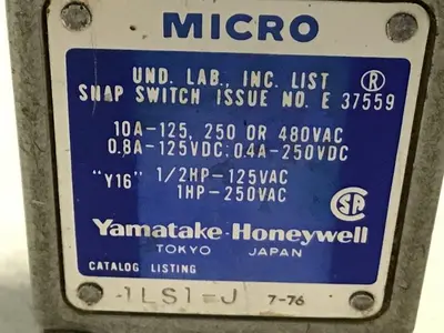 USED YAMATAKE 1LS1-J