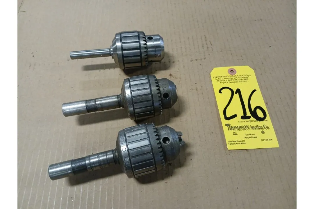 Used _UNKNOWN_ _UNKNOWN_ Drill Chucks Ohio US | Thompson Auctioneers #1547241