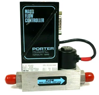 NEW PORTER LB-162 LB-247 201-AUBSVCAA MASS FLOW METER 201AUBSVCAA