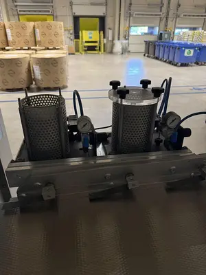 USED HUNKELER PLOWFOLDER SYSTEM