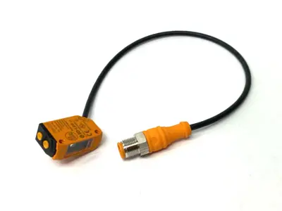 Used ifm Diffuse Reflection Sensor, Background Suppression, O6HLFPKG/0,30m Photoelectric Sensors Michigan US | Maverick Industrial Sales #1391614