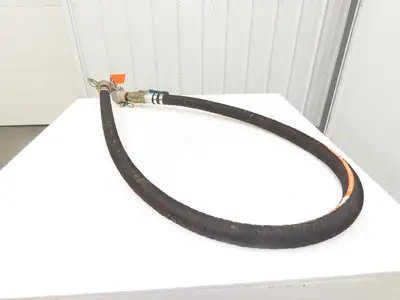 Mustang 1.5"ID x 9' 6" Acid Chemical Transfer Hose Camlok Ends 200 PSI