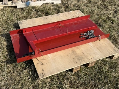 (1) 19" wide x 48" long extension panels with assorted frame components.