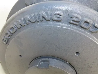 Browning 207SMTP25 Torque Taper Shaft Mount Reducer 25:1 Gearbox 21Hp 70 RPM