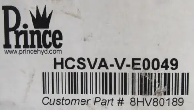 NEW PRINCE HCSVA-V-E0049 CONTROL VALVE 4 SPOOL HCSVAVE0049 8HV80189