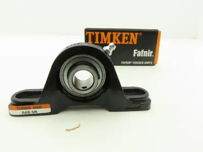 Timken SAS 5/8 Pillow Block Bearing Unit 2 Bolt Base 5/8" Bore Lot of 2