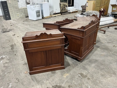 4 Vintage Davenport Writing Desks
