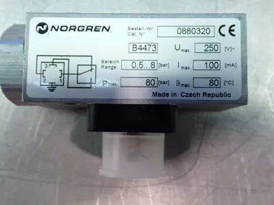 Used NORGREN 0880320 Pressure Switches Ohio US | HGR 24 #1020180