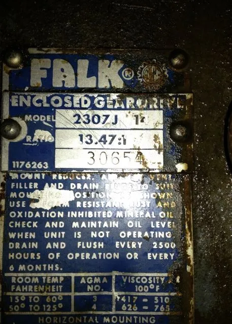 Used Falk 2307J-14 Gearboxes Minnesota US | Peak Machinery, Inc. #288957