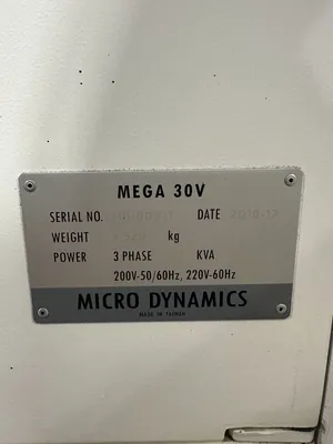 2018 MICRO DYNAMICS MEGA 30V Vertical Machining Centers | Machine Tool Emporium (12)