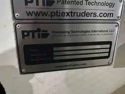 USED PROCESSING TECHNOLOGIES INTERNATIONAL LLC G6500