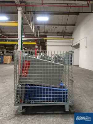 Unknown Lot of Plastic Bins in Cart