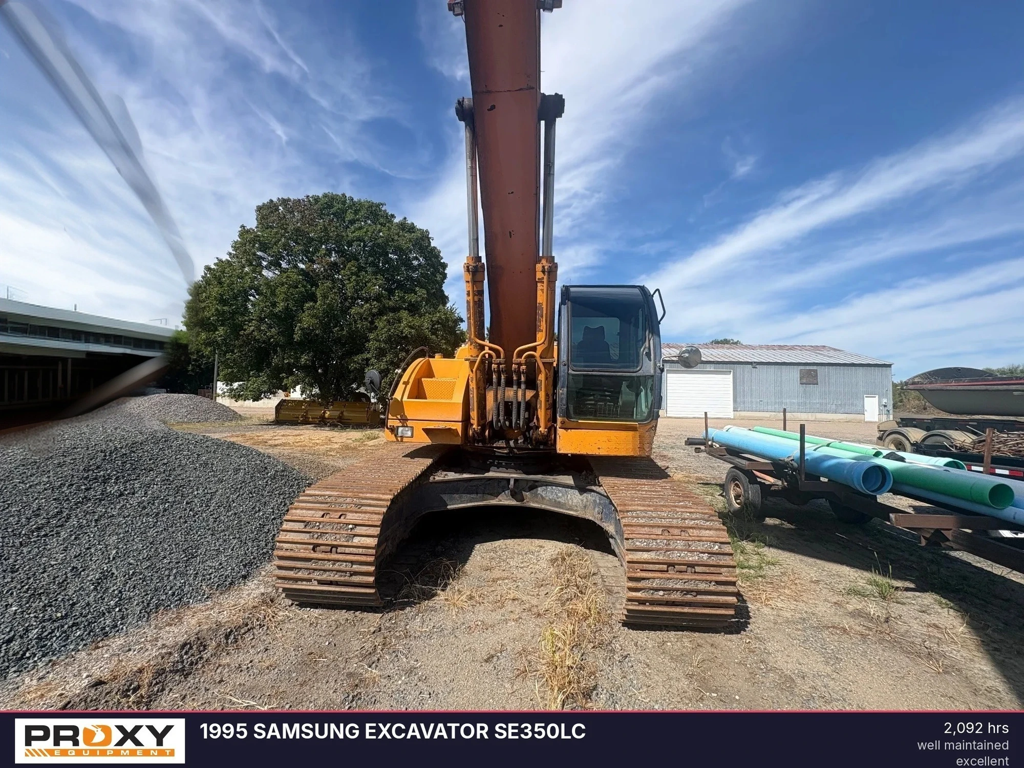 Used 1995 SAMSUNG SE350LC Crawler Excavators Minnesota US | Proxy Equipment #1424179