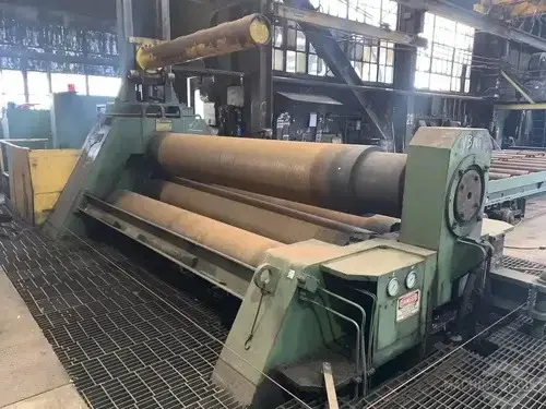 Used 1978 HAEUSLER VRM-HY Plate Bending Rolls including Pinch Arizona US | KD Machinery #70629