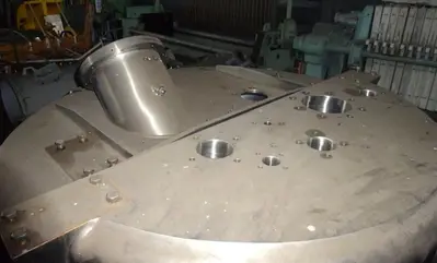 Ellerwerk 736 U-A perforate basket centrifuge - parts only.