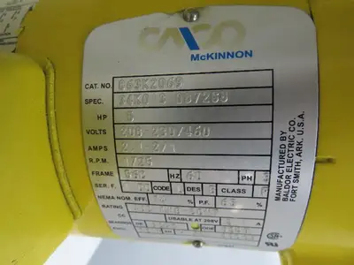 Chester Hoist Tractor 2000 LB 70 FPM 1/2 HP Power Trolley Drive 230/460 V 3 PH