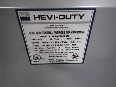 USED EGS ELECTRICAL GROUP T6H30S