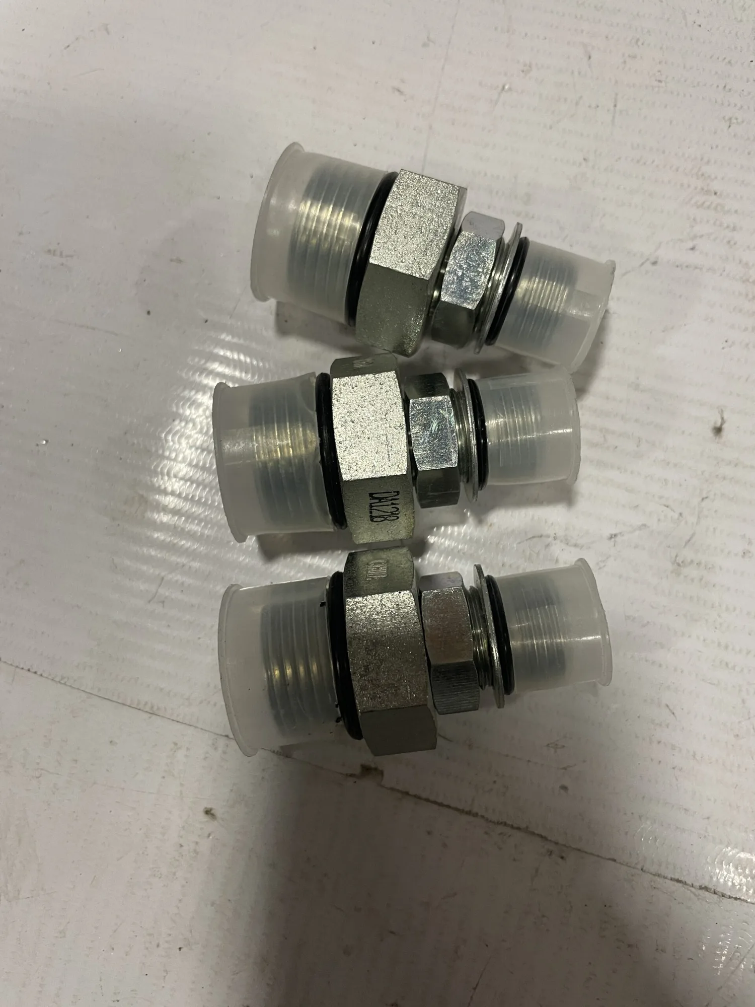 3474-08-12-NWO Hydraulic Straight Adapter 1/2” x 3/4” Male ORP -lot of 3 NEW