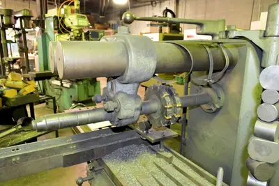 #2 KEARNEY & TRECKER MILWAUKEE MODEL 2CH HORIZONTAL MILL W/ VERTICAL HEAD: YOBRO #23956