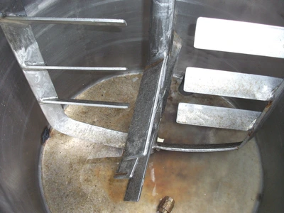 400L S/S Contra Rotational Anchor & Paddle Stirrer 1.5 kW