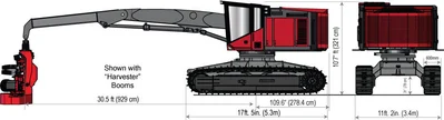 TIMBER PRO TN775D Track Feller Bunchers and Harvesters | Iron Listing (2)