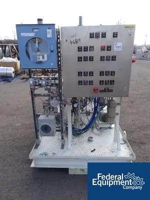 USED 3V Cogeim 0.2 Sq Meter 3V Cogeim Nutsche Filter Dryer, Hastelloy C276