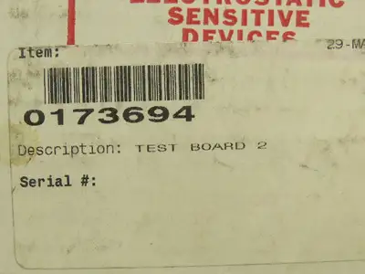 0173694-000 Rev 0 Test Board 2