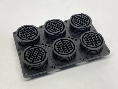 206306-1 | TE  Connector Housing 37 Position AMP CPC Receptacle LOT OF 6 - New – Open box