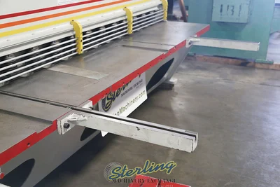 Used ACCURSHEAR 613510 Power Squaring Shears (Gauge) California US | Sterling Machinery Exchange #1466068
