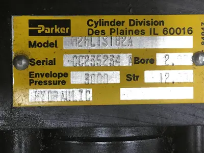 USED PARKER H2HLTS182A
