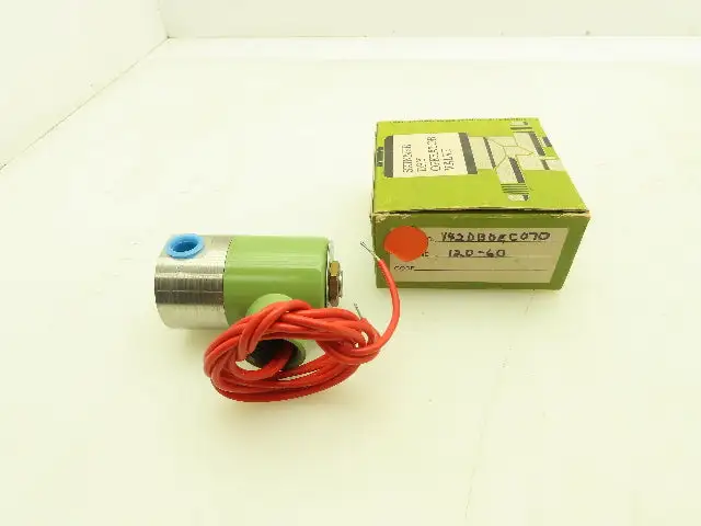 Honeywell Skinner V42DB0EC070 Solenoid Valve 2-Way NC 120V 70 PSI 1/4" NPT