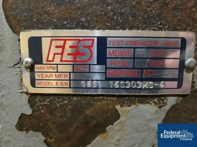 USED FES FES Air Compressor Head, Model 16S
