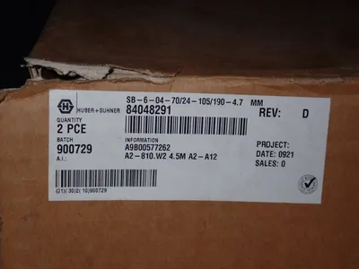 Used 2020 HUBER AND SUHNER A9B00577262 Cable & Wire Ohio US | HGR 24 #1186333