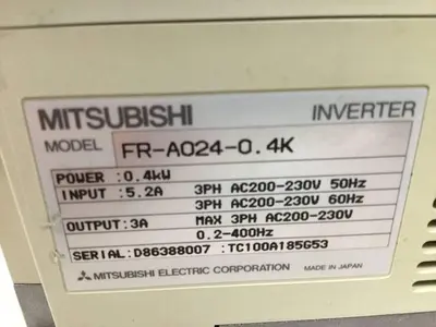 USED MITSUBISHI FR-A024-0.4K