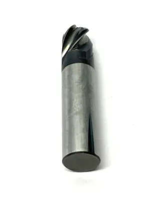 USED ACCUPRO BALL END MILL: 1/2" DIA, 5/8" LOC, 4 FLUTE, SOLID CARBIDE
