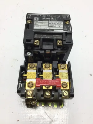 Square D 8536 Three Phase Magnetic Motor Starter 7-1/2HP