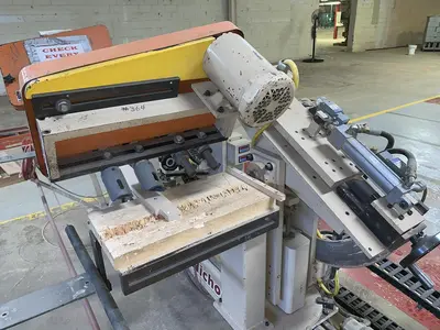 NICHOLS DOUBLE-END ANGLE BORING MACHINE