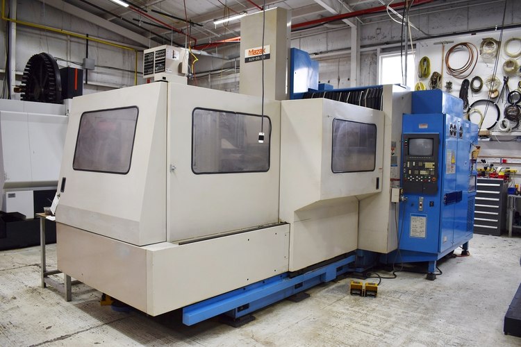 Used 1990 MAZAK AJV50/80 Vertical Machining Centers Illinois US | Asset Exchange Corporation 1 #20659