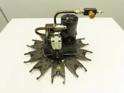 Makino 10-Position CNC Hydraulic Rotary Tool Changer HSK63 CAT40