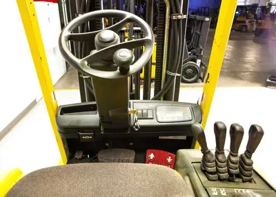 Used 1999 HYSTER E65XM 4-Wheel Sit down Electric Counterbalance Forklifts Colorado US | Discount Forklift #1371261