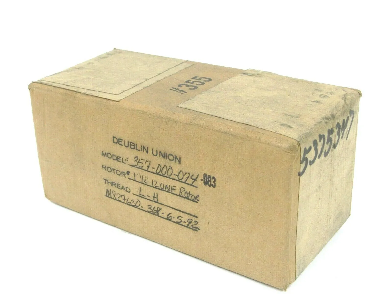 NEW SEALED DEUBLIN 357-000-074 UNION ROTOR 357000074083
