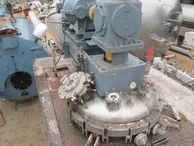 Reactor, 200 Gallon, S/st, Jkt, Sweep Agit, 45 PSI, #S739750