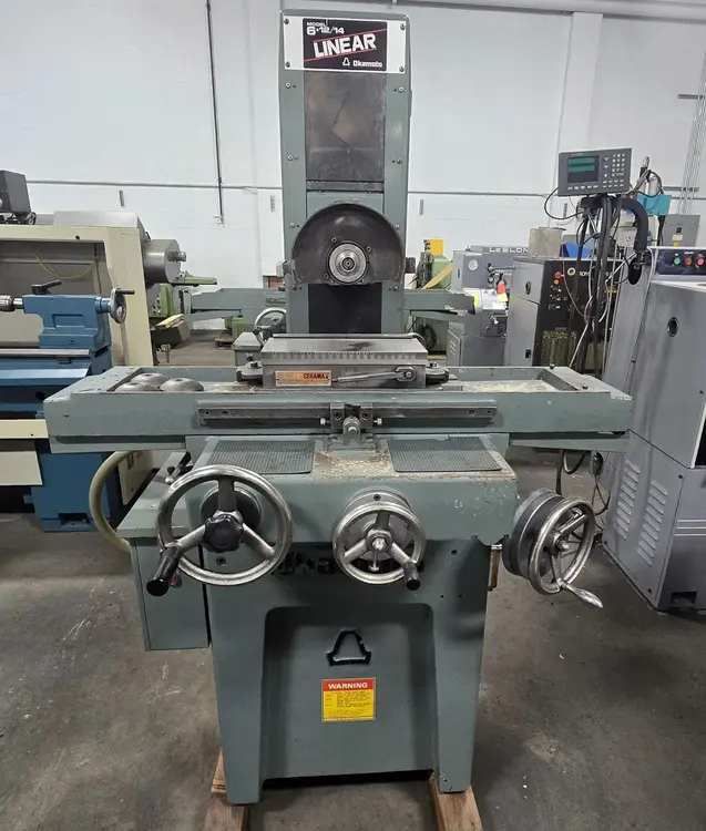 Used OKAMOTO 612/14 LINEAR Reciprocating Surface Grinders Kentucky US | Aucto #1306772