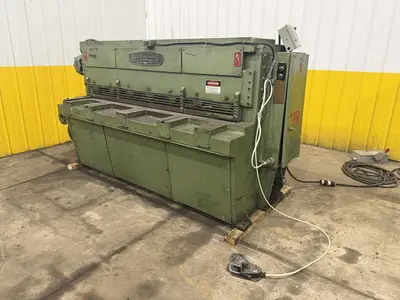 6' x 1/4" FJ EDWARDS MODEL TRUCUT HYDRAULIC SHEAR: YOBRO #24620