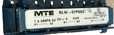 NEW MTE RLW-07P603 REACTOR RLW07P603