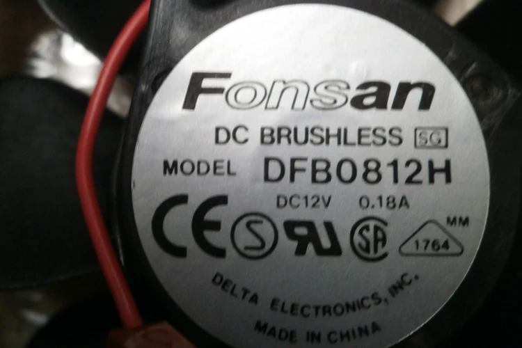 Used Fonsan Brushless Fan DFB0812H Temperature Controls Arizona US | ASSET CONVERSION SPECIALISTS, INC. #321918