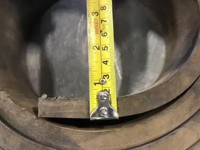 Hatch Rubber Packing 15' x 2-3/4" x 1/2"