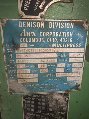 Used COE PRESS CPRF-324 High Speed Production Presses Michigan US | iGAM Industrial Marketplace #944579