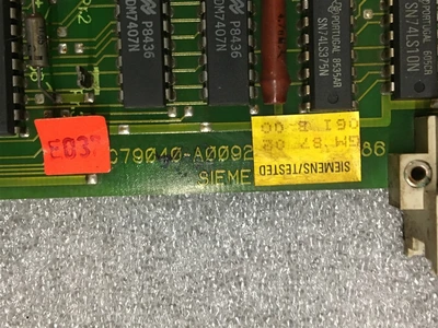 USED SIEMENS C79040-A92-C310-02-85, PART OF THE SET-